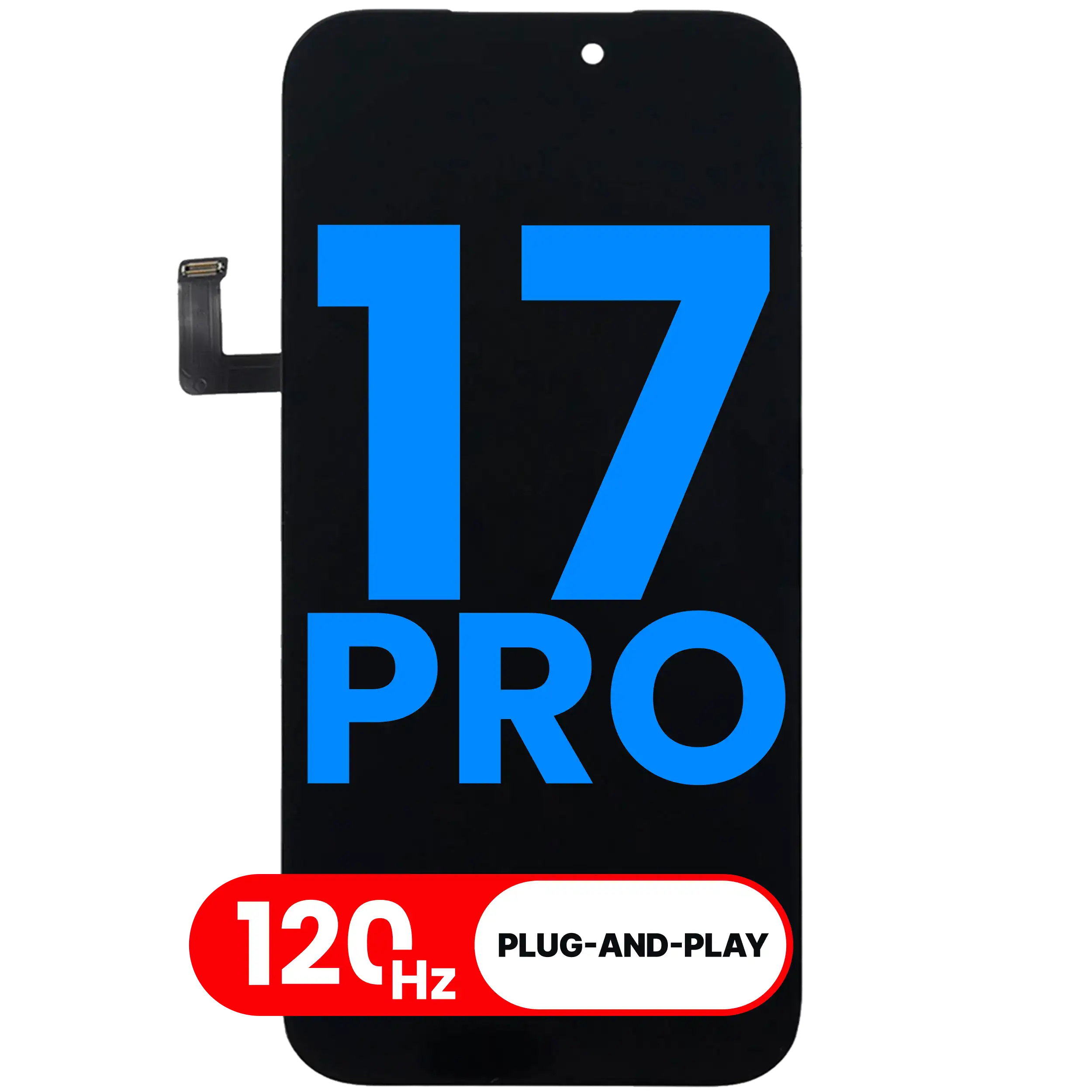 Écran LCD pour iPhone 17 Pro (Compatible · AQ7 3.0) (120 Hz)