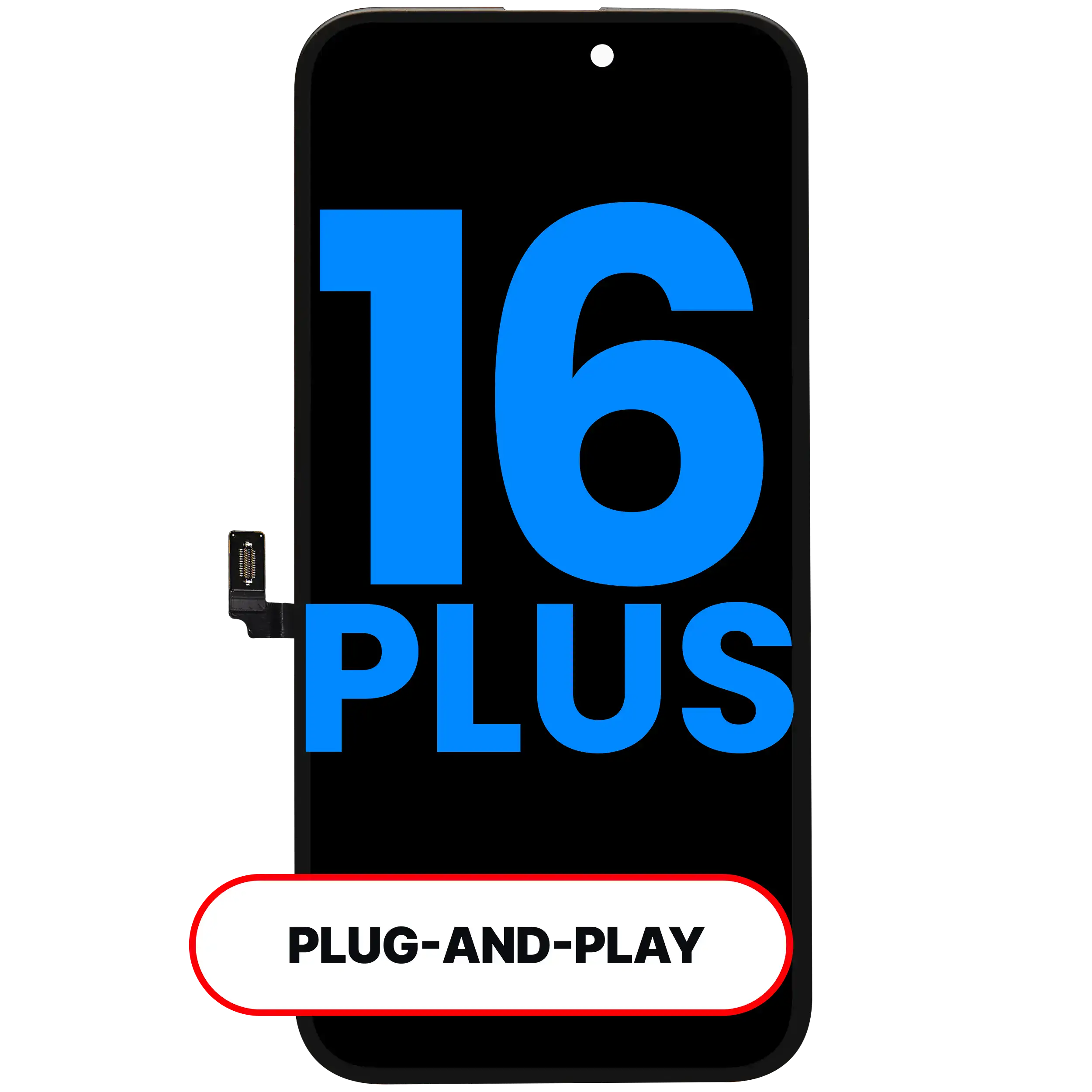 Écran LCD pour iPhone 16 Plus (Compatible · AQ7 3.0)