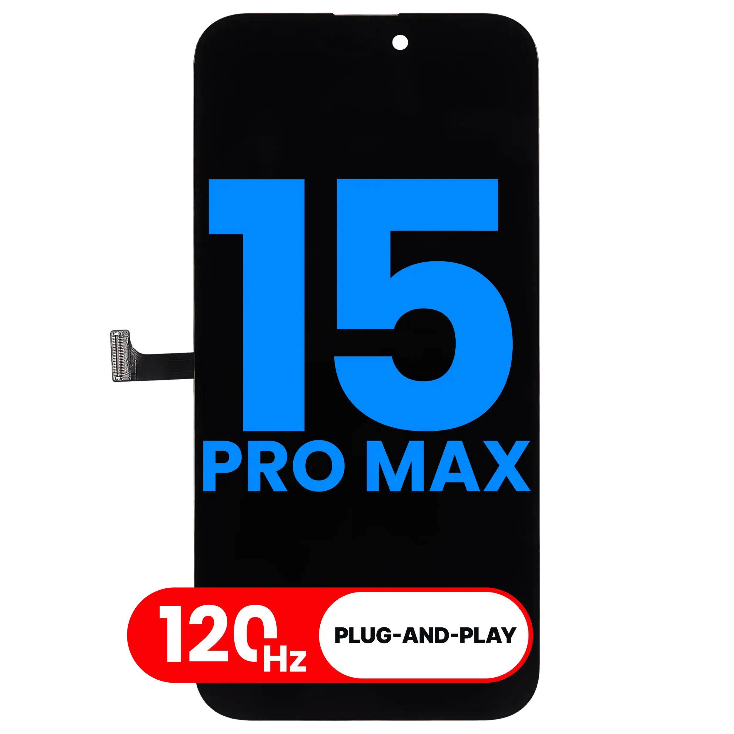 Écran LCD pour iPhone 15 Pro Max (Compatible · AQ7 3.0) (120 Hz)