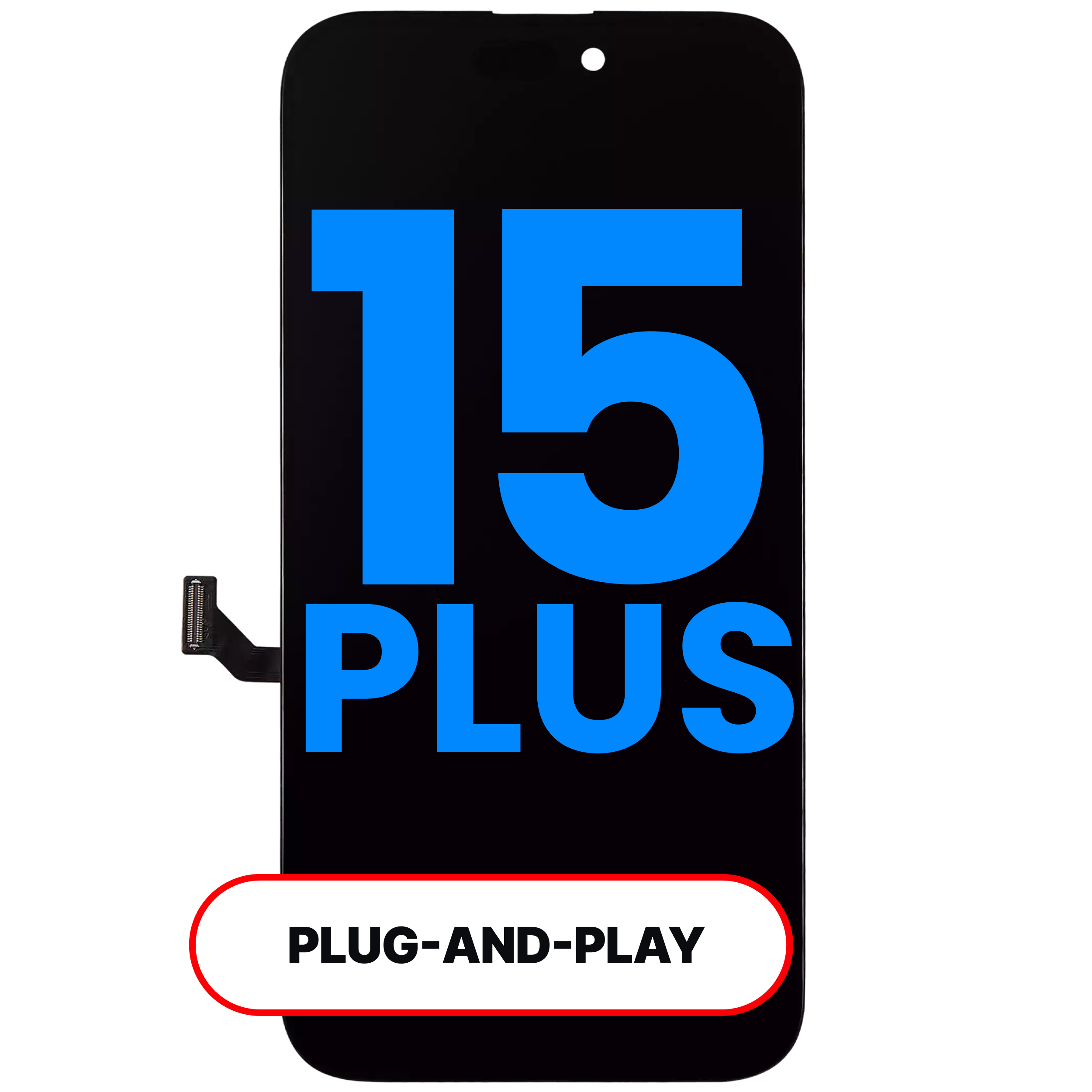 LCD-Display für iPhone 15 Plus (Kompatibel · AQ7 3.0)