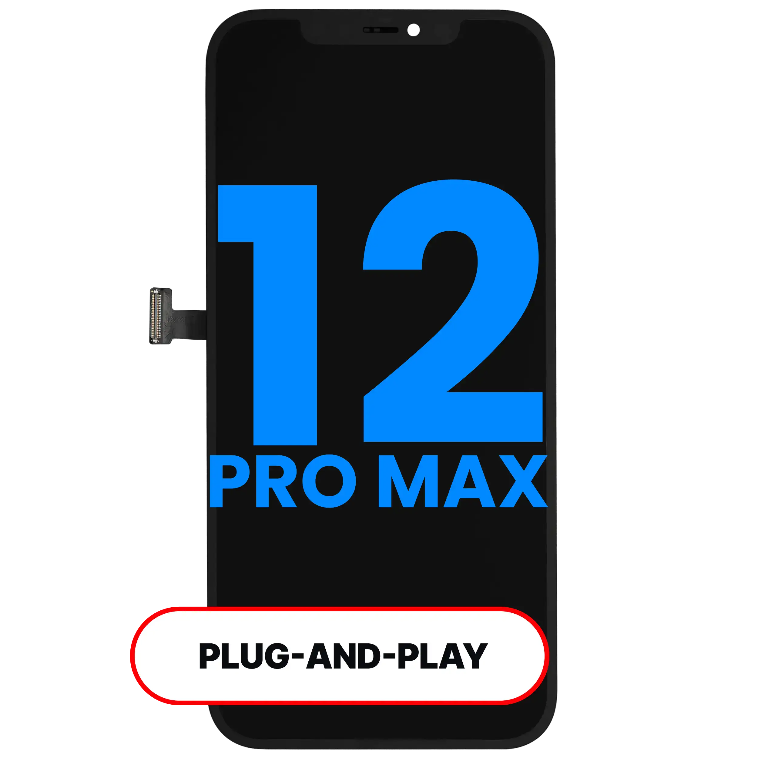 Écran LCD pour iPhone 12 Pro Max (Compatible · AQ7 3.0)