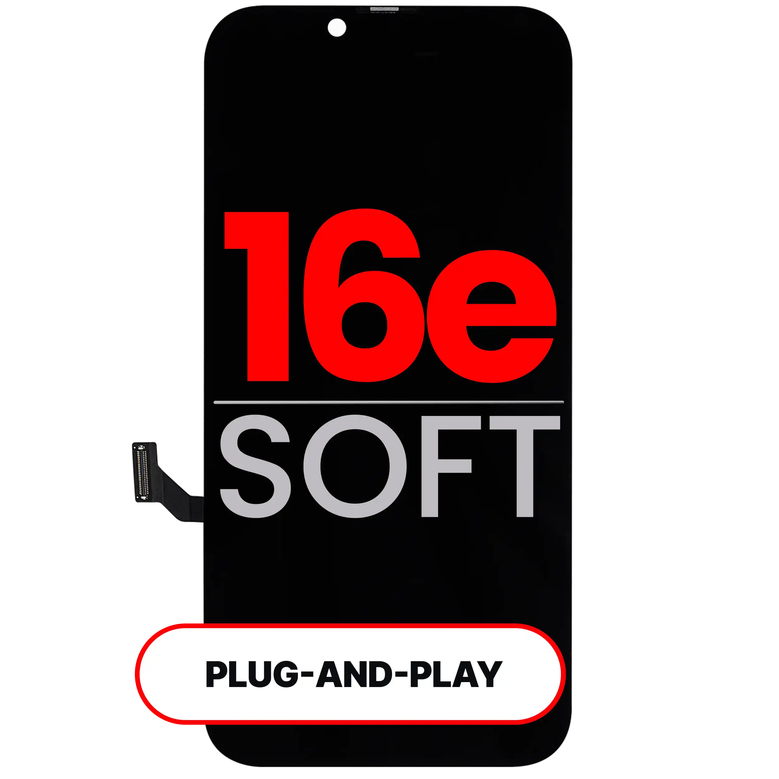 OLED-Display für iPhone 16e (Kompatibel Pro · XO7 3.0 Soft)