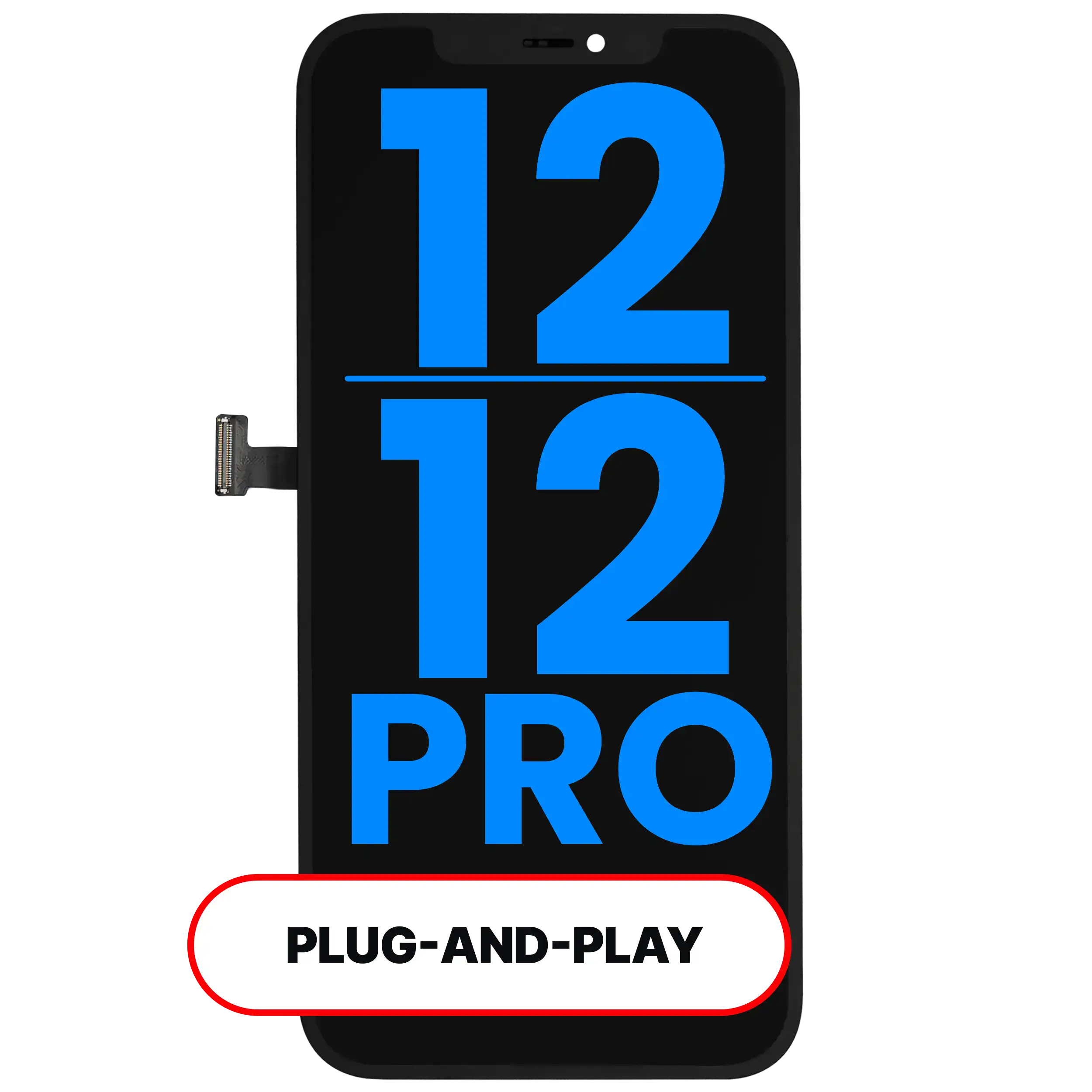 Écran LCD pour iPhone 12 / 12 Pro (Compatible · AQ7 3.0)
