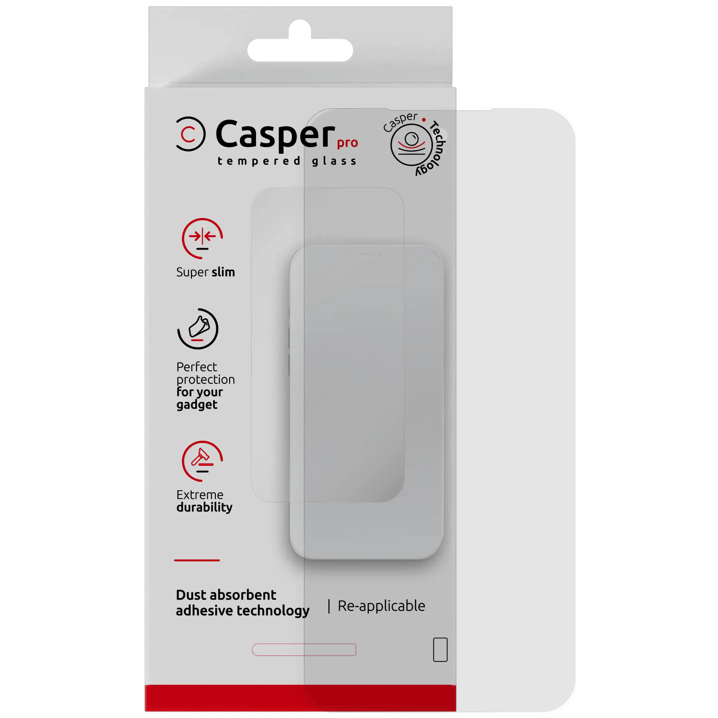 Casper Pro verre trempé pour Motorola Moto G (2026) / G Play (2026) (Retail Packaging)