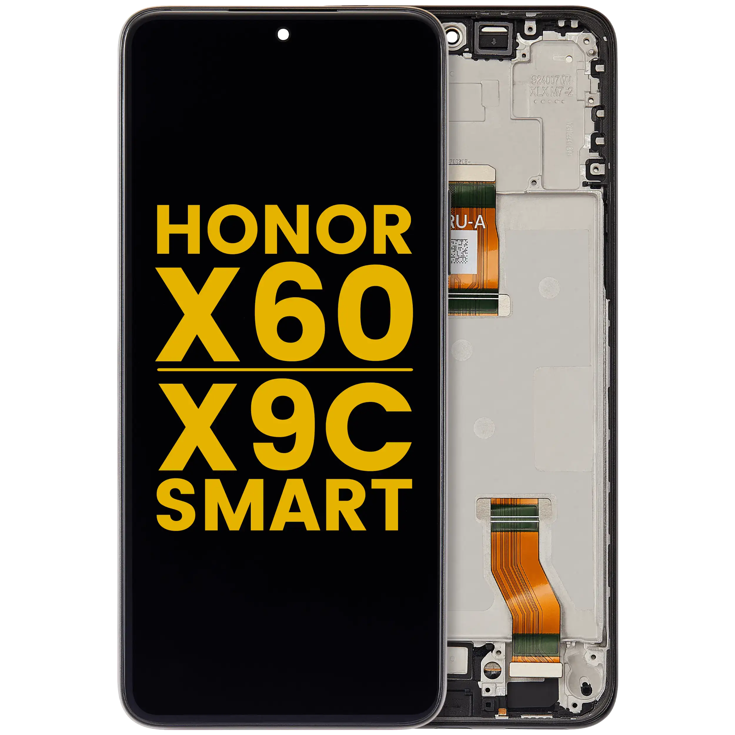 LCD-Display mit Rahmen für Honor X60 / X9c Smart (Generalüberholt)