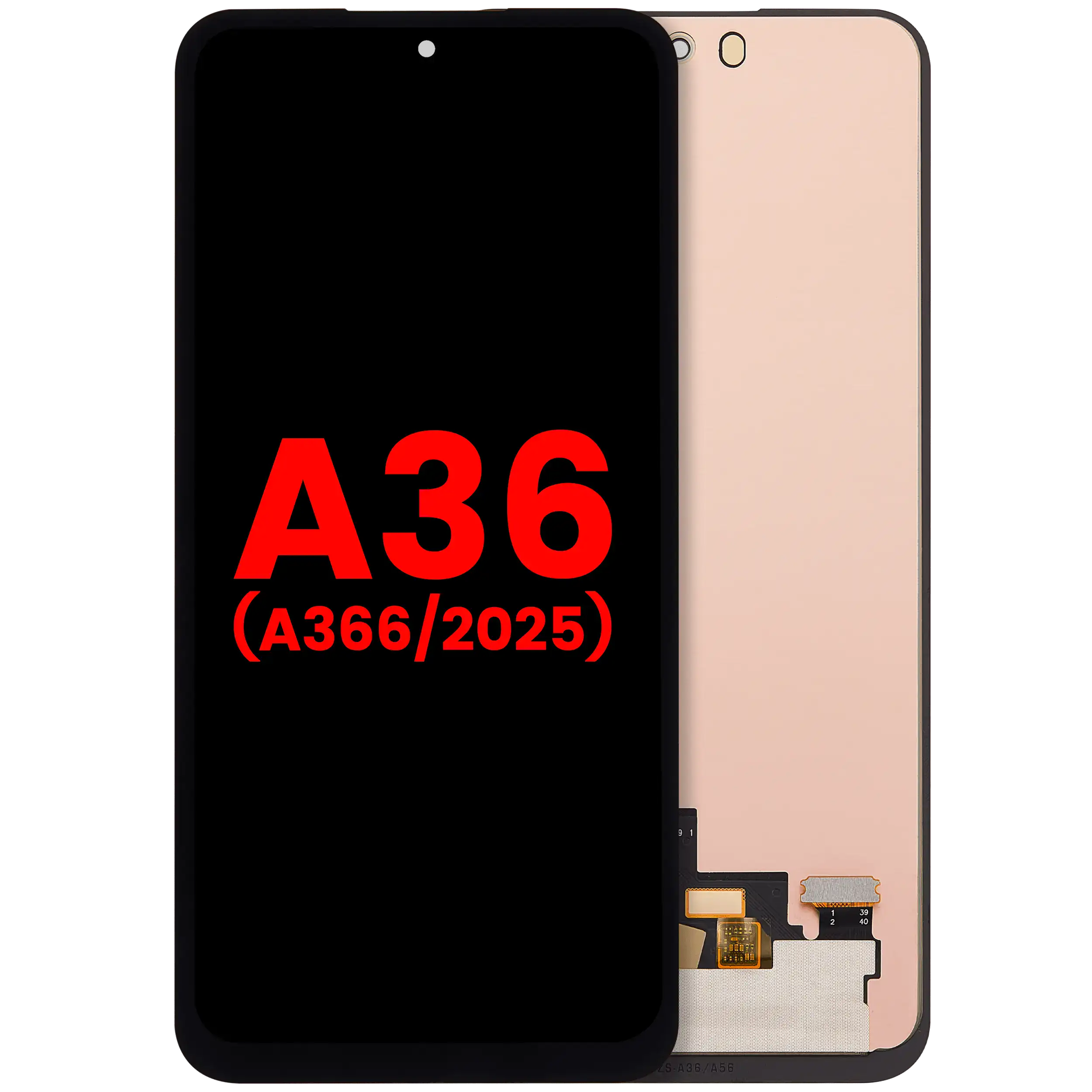 Écran OLED sans cadre pour Samsung Galaxy A36 5G (A366 / 2025) (Compatible Plus)
