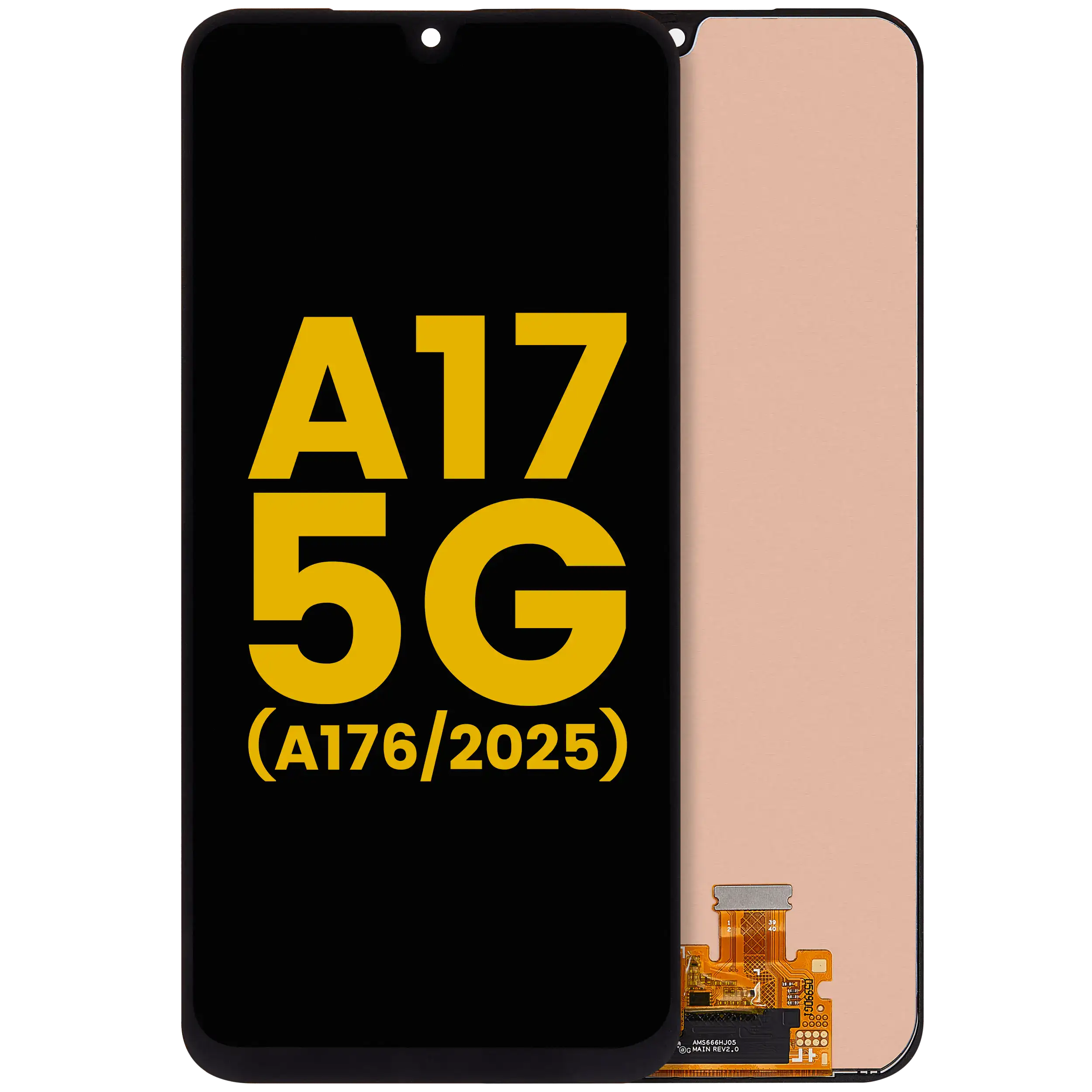 Écran OLED sans cadre pour Samsung Galaxy A17 5G (A176 / 2025) (Reconditionné)