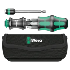 Kraftform Kompakt 26 destornillador y Bit juego con Pouch (7 Piece) (Wera)