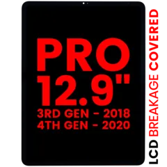 LCD Assembly With Digitizer For iPad Pro 12.9" 3rd Gen (2018) / iPad 12.9" 4th Gen (2020) (Aftermarket Pro: XO7) (All Colors)