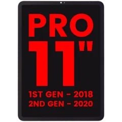 LCD Assembly With Digitizer For iPad Pro 11" 1st Gen (2018) / iPad Pro 11" 2nd Gen (2020) (Aftermarket Plus) (All Colors)