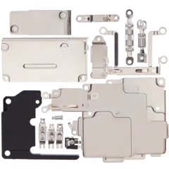 Set completo di piccoli supporti metallici per iPhone 12