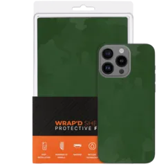 Wrapd Back Skin - Camouflage Pattern (Verde) (pack de 10)