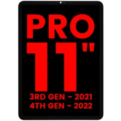 LCD Assembly With Digitizer For iPad Pro 11" 3rd Gen (2021) / Pro 11" 4th Gen (2022) (Aftermarket Plus) (All Colors)