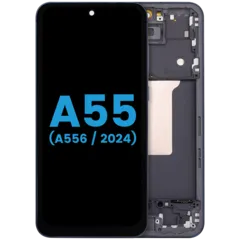 LCD Assembly With Frame For Samsung Galaxy A55 (A556 / 2024) (Aftermarket incell ) (Navy)