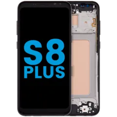 LCD Assembly With Frame (Without FingerPrint Sensor) For Samsung Galaxy S8 Plus (US & International) (Aftermarket: Incell) (Midnight Black)