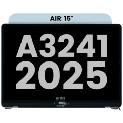Komplettes LCD-Display für MacBook Air 15" A3241 (2025) (Pre-installed Lid Angle Sensor cable) (Original gebraucht · Zustand B)