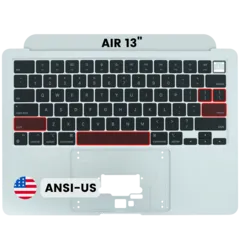 Top case con teclado (teclado ANSI EE. UU.) para MacBook Air 13" A3240 (2025) (Original usada · grado A)