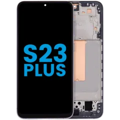 Pantalla LCD con marco (sin lector de huella) para Samsung Galaxy S23 Plus 5G (Compatible · Incell)