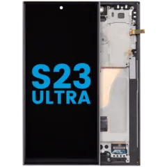 Pantalla LCD con marco (sin lector de huella) para Samsung Galaxy S23 Ultra 5G (Compatible · Incell)