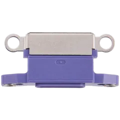 Conector de carga (solo) para iPhone 12 (Morado) (pack de 10)