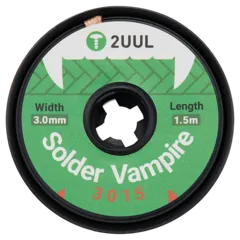 2UUL DW19 Solder Vampire 3015 Desoldering Wick (10er-Pack)