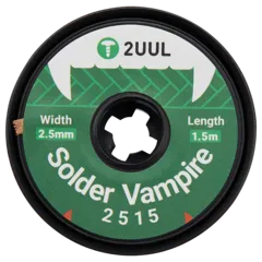 2UUL DW18 Solder Vampire 2515 Desoldering Wick (10er-Pack)
