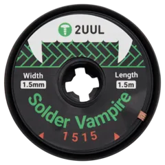 2UUL DW17 Solder Vampire 1515 Desoldering Wick (10er-Pack)