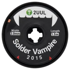 2UUL DW16 Solder Vampire 2015 Desoldering Wick (10er-Pack)