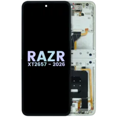 OLED Display komplett für Motorola Razr (XT2657 / 2026) (Original OEM) (Bright Weiß)