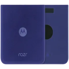 Tapa trasera Insert para Motorola Razr Ultra (XT2655 / 2026) (Original OEM) (Orient Azul)
