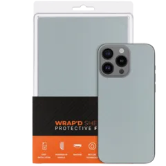 Wrapd Back Skin -  Carbon Fiber (Ash) (5 Pack)