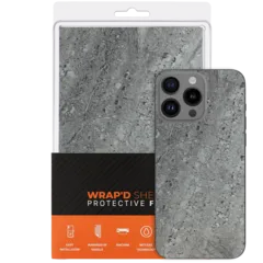 Wrapd Back Skin - Marble (Gray) (5 Pack)