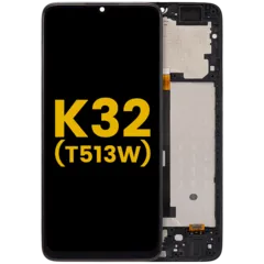 LCD Assembly With Frame For TCL K32 5G (T513W)(Refurbished) (All Colors)