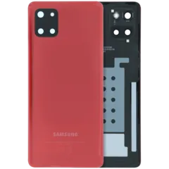 Back Cover For Samsung Galaxy Note 10 Lite (Service Pack) (Red)
