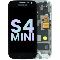 OLED Assembly With Frame For Samsung Galaxy S4 mini (Service Pack) (Black)