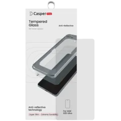 Casper Snap Cristal templado para Samsung Galaxy S25 Ultra 5G (en caja) (AR Transparente)