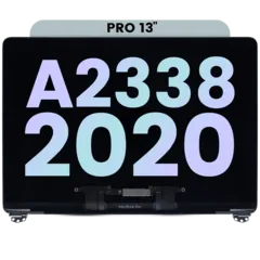 Complete LCD Display Assembly For MacBook Pro 13" A2338 (2020) (Genuine OEM) (Space Gray)