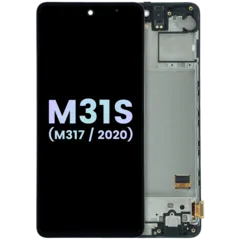 OLED Assembly With Frame Compatible For Samsung Galaxy M31S (M317) (Service Pack) (All Colors)