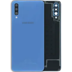 Back Cover with Camera Lens Compatible For Samsung Galaxy A70 (A705) (Service Pack) (Blue)