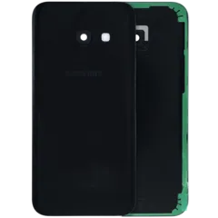 Back Cover with Camera Lens Compatible For Samsung Galaxy A3 (A320 / 2017) (Service Pack) (Black)