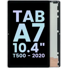 Pantalla LCD sin marco para Samsung Galaxy Tab A7 (T500) (Original Service Pack) (Negro) duplicated Sku 107082081505