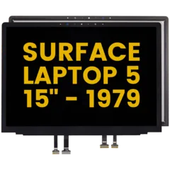 Digitizer With Flex Cable Compatible For Microsoft Surface Laptop 5 15" (1979) (Refurbished) (Black)