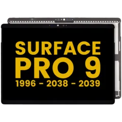 Digitizer With Flex Cable Compatible For Microsoft Surface Pro 9 (1996 / 2038 / 2039) (Refurbuished) (Black)