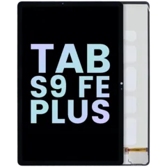 LCD Assembly Without Frame For Samsung Galaxy Tab S9 FE Plus (Service Pack) (Black)