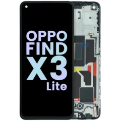 OLED Assembly With Frame For OPPO Find X3 Lite (Genuine) (All Colors)
