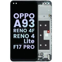 Écran OLED avec cadre pour OPPO A93/ Reno 4 F/ Reno 4 Lite/ F17 Pro (Original)