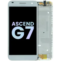 Écran LCD avec cadre pour Huawei Ascend G7 G7-L01 (Original Huawei)