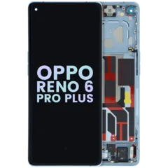 OLED Assembly With Frame For OPPO Reno 6 Pro+ 5G (Genuine) (Blue)