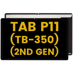 LCD Assembly Without Frame For Lenovo Tab P11 (TB-350) (2nd Gen) (Refurbished) (Black)