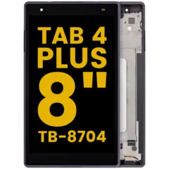 LCD Assembly With Digitizer For Lenovo Tab 4 Plus 8" (TB-8704) (Refurbished) (Black)